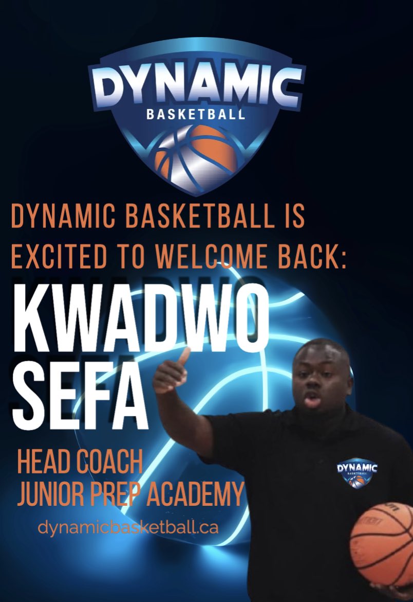 Dynamic Basketball Development Academy (@dynamic_bball) on Twitter photo <a href="/dynamic_bball/">Dynamic Basketball Development Academy</a> is excited to announce that Kwadwo Sefa will be back coaching our JR. PREP team for the 2024-2025 fall/winter season!
Some of Coach Kwadwo experiences:
* Head Coach Hodan Prep Jr
* Associate Head Coach Hodan Prep Sr
* Founder Capacity Training
#bedynamic <a href="/dynamic_bball/">Dynamic Basketball Development Academy</a> is excited to announce that Kwadwo Sefa will be back coaching our JR. PREP team for the 2024-2025 fall/winter season!
Some of Coach Kwadwo experiences:
* Head Coach Hodan Prep Jr
* Associate Head Coach Hodan Prep Sr
* Founder Capacity Training
#bedynamic