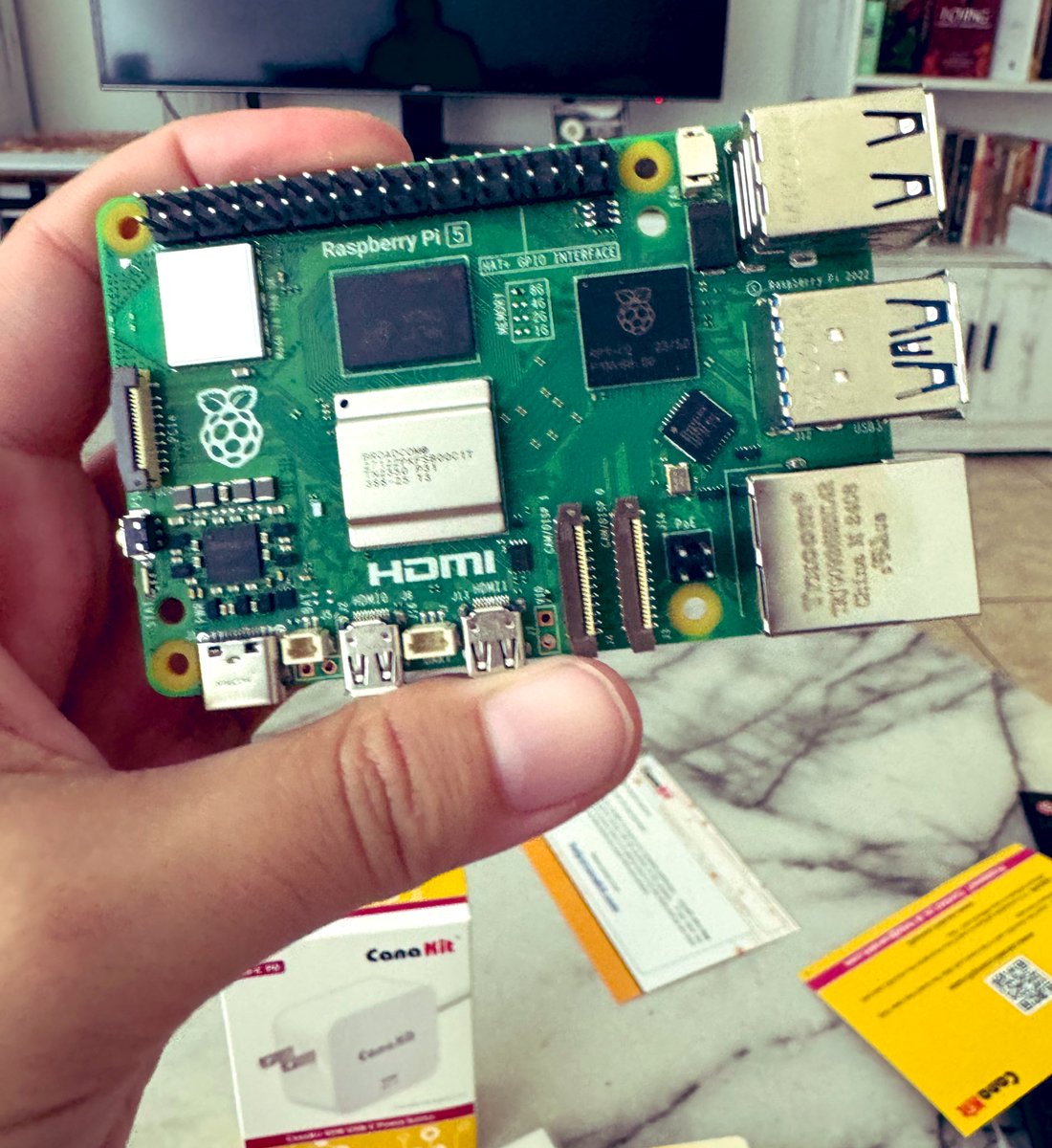 diurnalreign's tweet image. Beautiful mini computer 😻 #raspberrypi5 #NETENG #NETENGLife