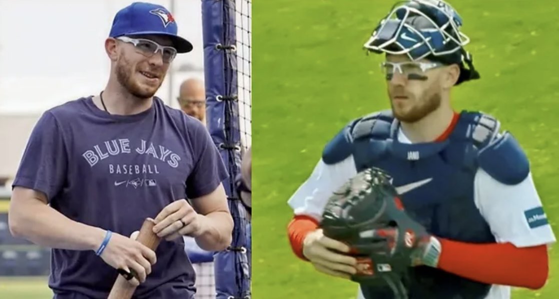 HERDchronicles's tweet photo. I spoke with Boston Red Sox catcher Danny Jansen for the newest installment of Conversations with the Herd. He talked about this summer’s trade, being the first player ever to play for both teams in the same game, and more: https://t.co/DNuKkZfv3N https://t.co/M6JpVjBhSo