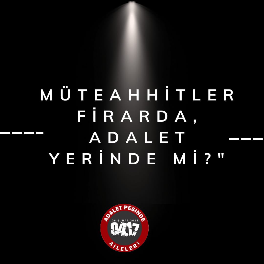 #HSKYaAdaletYaİstifa <a href="/Adaletpesindea/">Adalet Peşinde Aileleri Platformu</a>