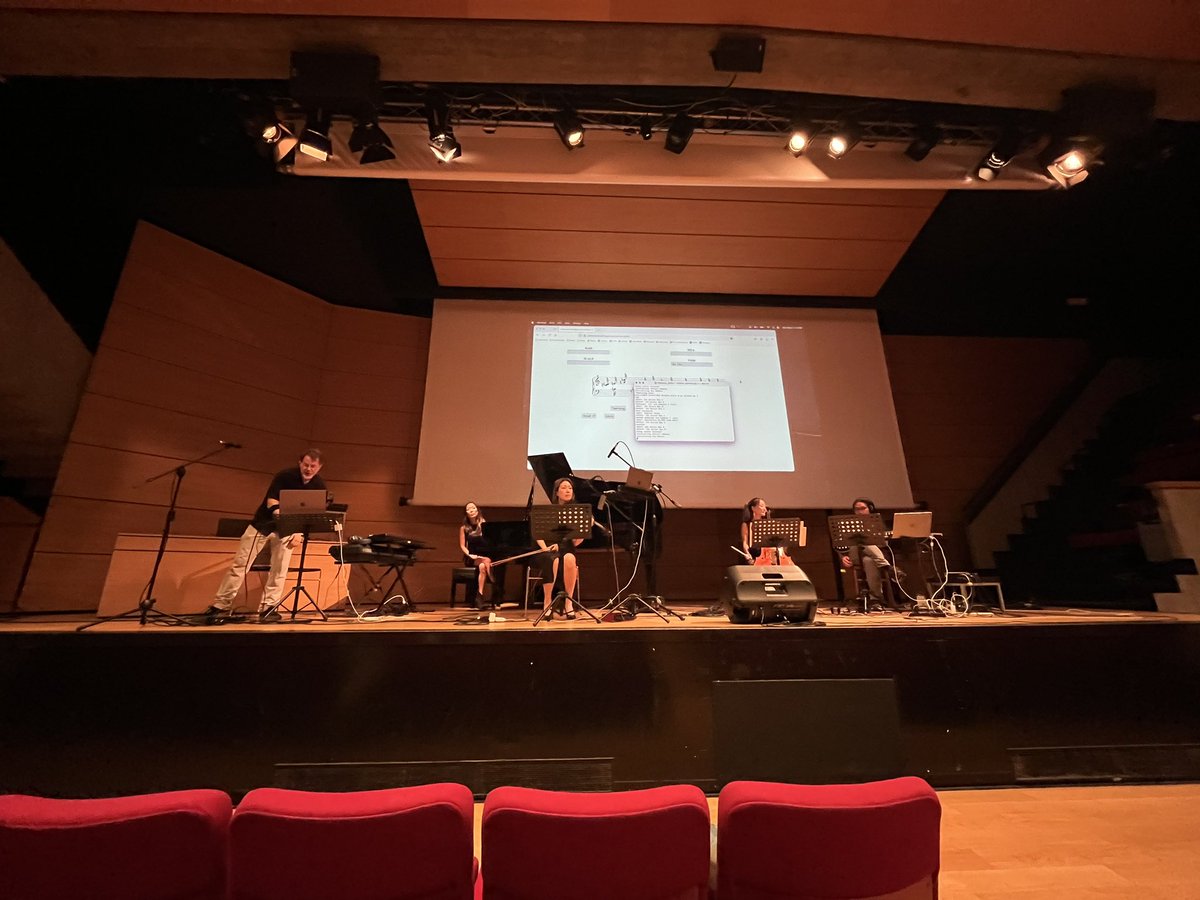 Dmitri Tymoczko starts off the FARM concert with his keynote on refactoring musical thought.