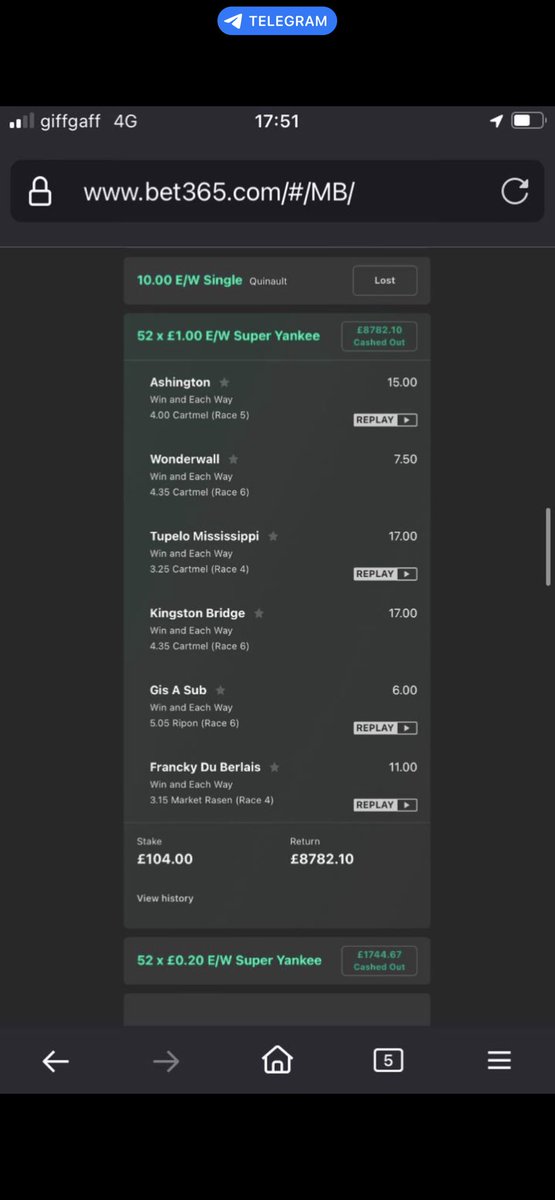 willowchetips's tweet image. A few winners from the telegram staking group over the last 2 months 🔥 🏇 

Monthly subscription option coming in the next 2/3 months, followers will get priority access.

Will #giveaway 2 free spots of first month to 2 lucky followers 

#HorseRacingTips #sportsbetting #winbig