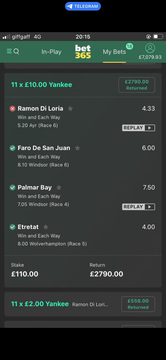 willowchetips's tweet image. A few winners from the telegram staking group over the last 2 months 🔥 🏇 

Monthly subscription option coming in the next 2/3 months, followers will get priority access.

Will #giveaway 2 free spots of first month to 2 lucky followers 

#HorseRacingTips #sportsbetting #winbig