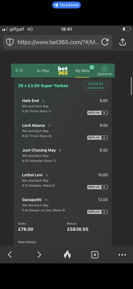 willowchetips's tweet image. A few winners from the telegram staking group over the last 2 months 🔥 🏇 

Monthly subscription option coming in the next 2/3 months, followers will get priority access.

Will #giveaway 2 free spots of first month to 2 lucky followers 

#HorseRacingTips #sportsbetting #winbig