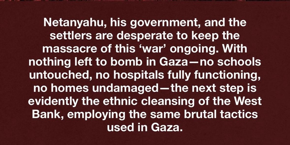 KNEECAPCEOL's tweet photo. Take action every way you can: 

- Disrupt a weapons factory 
- Boycott Israeli products 
- Call out politicians 
- Attend marches 
- Educate your mates 

Don’t stand by - FREE PALESTINE 🇵🇸

👉 https://t.co/FZNR9LihvI https://t.co/dqDc1vYV6W
