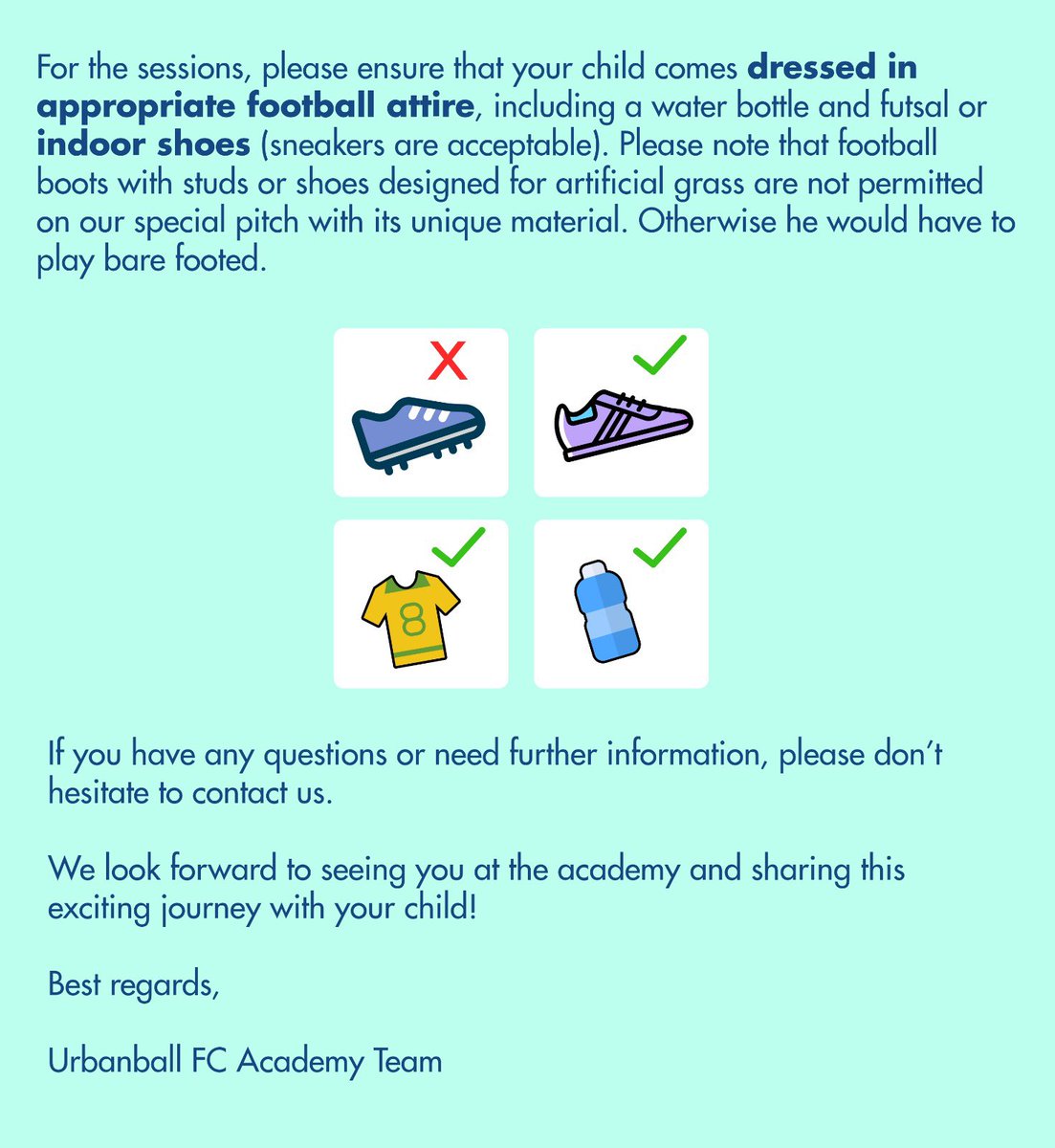 Football academy tryouts in dubai this week end !