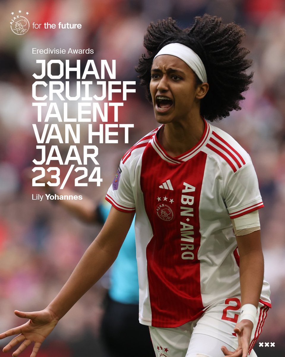 Who else but Lily Yohannes to take home the Talent Of The Year Award?! 🤩

#EredivisieAwards