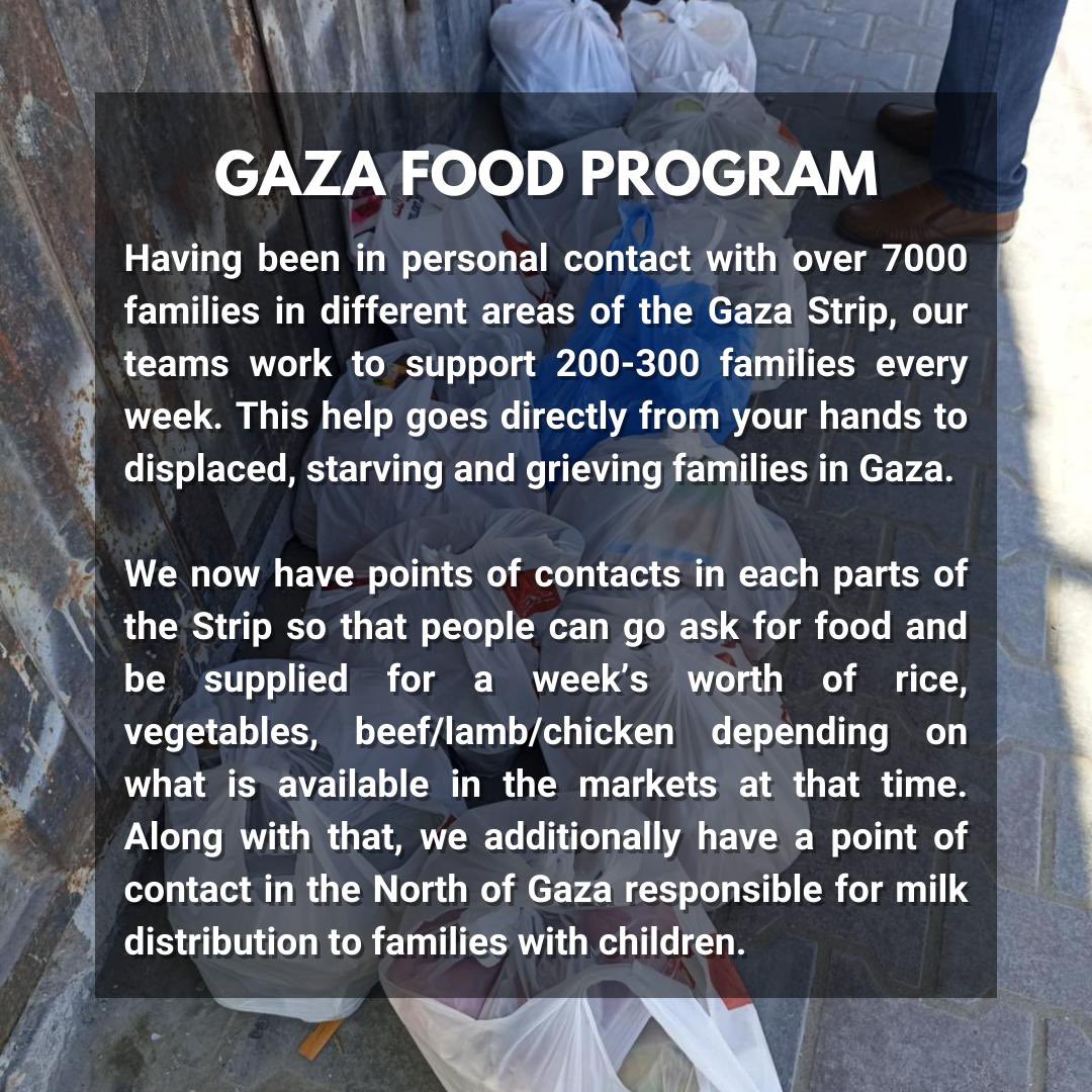 normalarab's tweet photo. Having been in personal contact with over 7000 families in different areas of the Gaza Strip, our teams work to support 200-300 families every week. We aim to raise 50k to keep this project going and growing in order to reach more people and families in need of aid. https://t.co/73ryvx2kNi