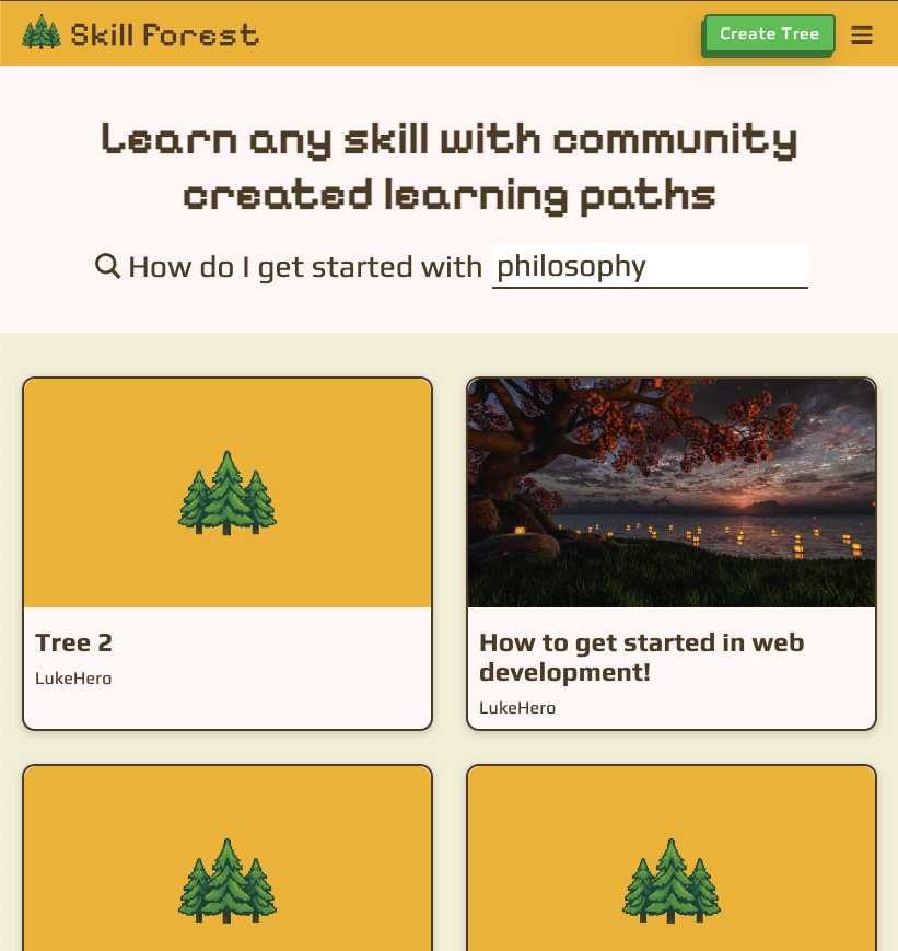 itsLukeHero's tweet photo. My new project will be ready for testers later this week.

Community created learning paths for anyone, to learn anything 🎓

#OpenLearning https://t.co/V6ckyqnHHw