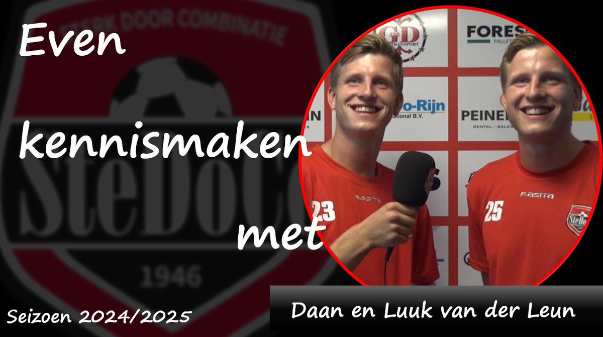 EVEN KENNISMAKEN MET 
Daan en Luuk van der Leun. 
Een extra lange dubbele aflevering deze keer! 🔴⚫️ #wijzijnstedoco 

youtu.be/vPz_MG-Dc-w?si…