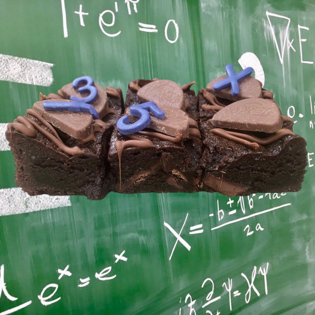 alwaystimefora's tweet image. A fab customer ordered an extra special selection box to share with her team at school today, to celebrate their exam results success and to welcome them all back to a new academic year😊➕🟰➗➖ #brownies #blondies #selectionbox #celebrate #examsuccess #teamwork #treats #success