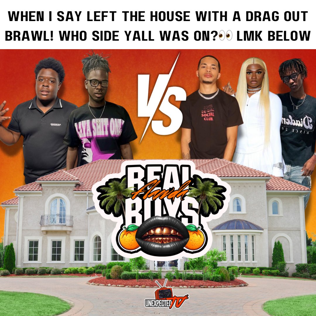 unexpectedtvnet's tweet image. The Real Flawda Boys went out with a bang this season finale! 💥 The reunion’s gonna be wild. Who y’all rocking with? #TheBig3 or #DarkskinTwins? Let me know and get ready for the reunion! 🔥 #unexpectedtv #utv #realflawdaboys