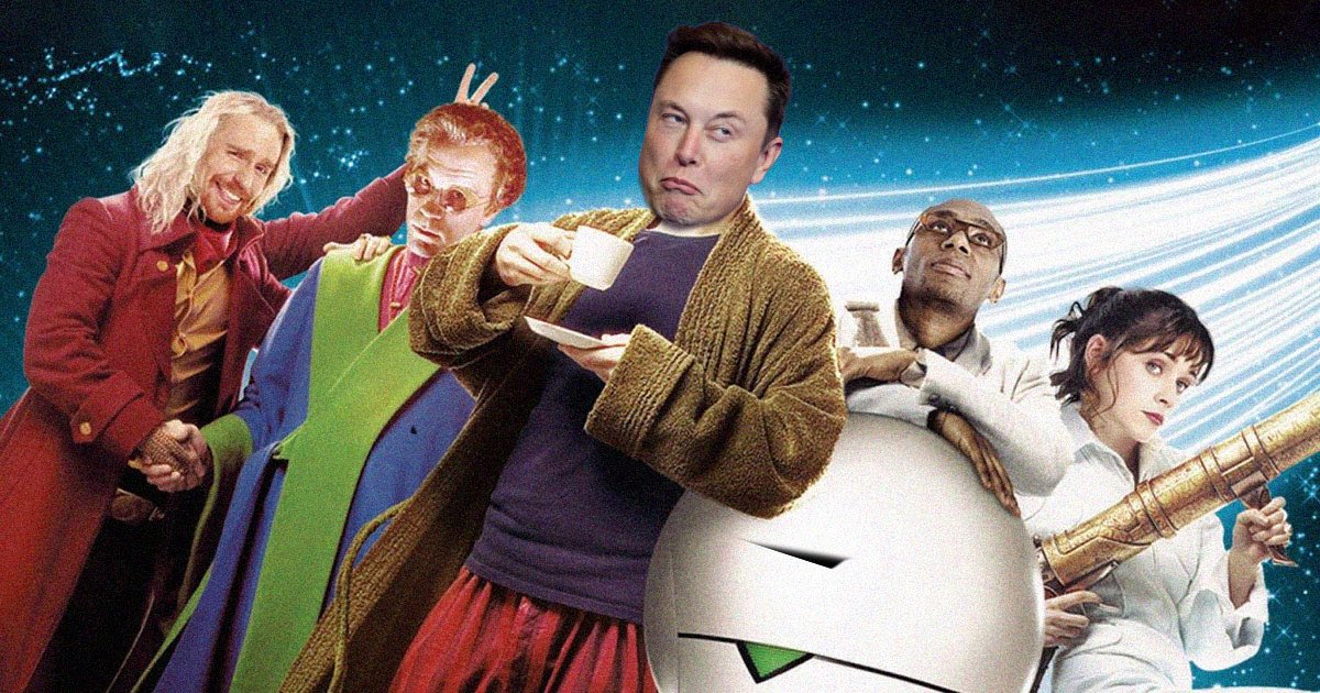 Did you know Elon Musk is a fan of the sci-fi series "The Hitchhiker's Guide to the Galaxy"? He has cited the series as a major influence on his life and work. #ElonMusk #SciFiFan