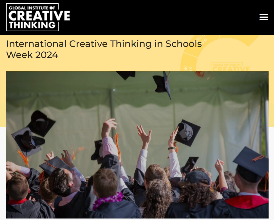 Leading for Creative Thinking (@leadingforct) on Twitter photo 🏆Don't miss the Creativity In Schools Award 2024!
📅Deadline Sept 8
<a href="/GIoCT_official/">Global Institute of Creative Thinking</a> is celebrating 'Creative Thinking in Education for Climate Action'. Winners receive up to £8,000 & attend the Paris ceremony on Oct 17.
Learn more and apply here: gioct.org/week/ 🏆Don't miss the Creativity In Schools Award 2024!
📅Deadline Sept 8
<a href="/GIoCT_official/">Global Institute of Creative Thinking</a> is celebrating 'Creative Thinking in Education for Climate Action'. Winners receive up to £8,000 & attend the Paris ceremony on Oct 17.
Learn more and apply here: gioct.org/week/
