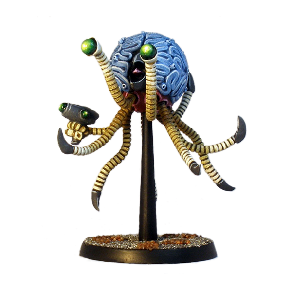 CheckPointMini's tweet image. Cerebalites, floating alien brain creatures with tentacles. Tentacles are separate pieces allowing a degree of pose-ability. 28mm miniatures.

checkpointminiatures.co.uk/product-catego…