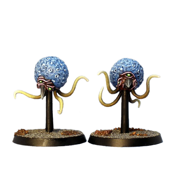 CheckPointMini's tweet image. Cerebalites, floating alien brain creatures with tentacles. Tentacles are separate pieces allowing a degree of pose-ability. 28mm miniatures.

checkpointminiatures.co.uk/product-catego…