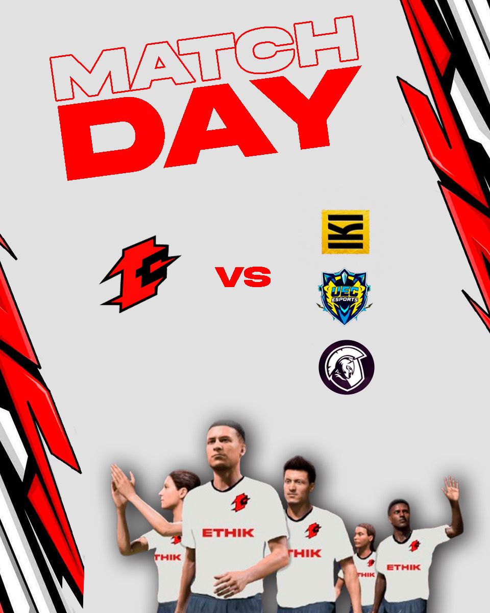 ᴇᴛʜɪᴋ ᴇsᴘᴏʀᴛs ᴄʟᴜʙ⚡️ (@ethikec) on Twitter photo 🔰⚽️ #ClubesPro
Comienza el torneo de <a href="/BaladreSports/">Baladre eSports</a>. Ganas de empezar con fuerza y demostrarnos a nosotros mismos de lo que somos capaces 🚩⚡️
🏆| <a href="/BaladreSports/">Baladre eSports</a>
⏰| 23:00 / 23:20 / 23:40
🆚| <a href="/IKITeam/">IKI Team</a> / @UEC__eSports / <a href="/IberiansGaming/">Iberians Gaming</a>
🟣 twitch.tv/ethikec
#FeelTheRay⚡️ 🔰⚽️ #ClubesPro
Comienza el torneo de <a href="/BaladreSports/">Baladre eSports</a>. Ganas de empezar con fuerza y demostrarnos a nosotros mismos de lo que somos capaces 🚩⚡️
🏆| <a href="/BaladreSports/">Baladre eSports</a>
⏰| 23:00 / 23:20 / 23:40
🆚| <a href="/IKITeam/">IKI Team</a> / @UEC__eSports / <a href="/IberiansGaming/">Iberians Gaming</a>
🟣 twitch.tv/ethikec
#FeelTheRay⚡️