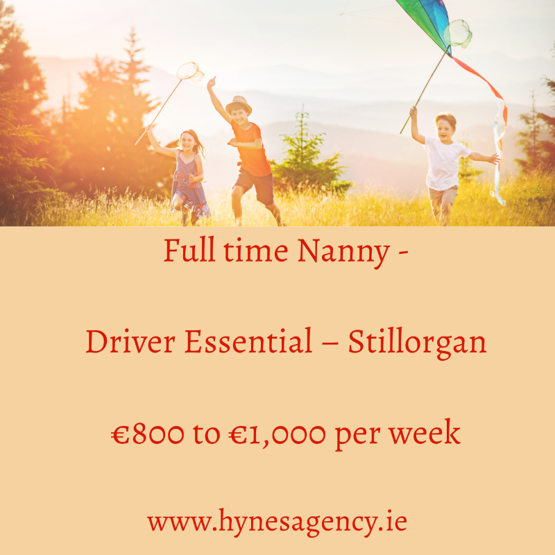 AgencyHynes's tweet photo. Full time Nanny - Driver Essential - Stillorgan - €800 to €1,000 gross per week.

https://t.co/girKBM2WUb 

#jobsearch #dublinjobs #jobfairy #job #Irishjobfairy #jobseekers #recruitment #Dublinjobfairy #MondayMotivaton #HIRINGNOW #MondayMorning #hiringalert #mondaythoughts https://t.co/USBQ1UUUpv