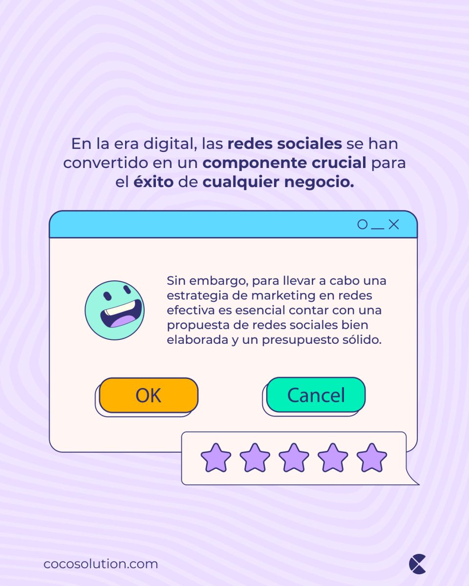 CocoSolution's tweet image. ¿Quieres llevar tu estrategia de redes sociales al siguiente nivel? 📢 🚀 

Si quieres saber más del tema, échale un vistazo a nuestro blog 📘

cocosolution.com/blog/como-crea…

#CocoSolution #RedesSociales #EstrategiaDigital