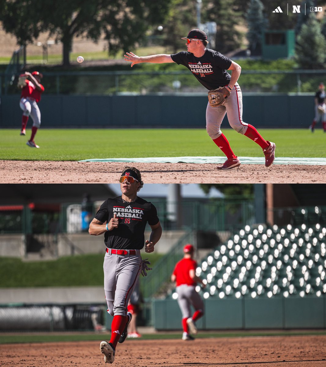 HuskerBaseball's tweet photo. The boys are back. 🤙 https://t.co/yQWh0blanf