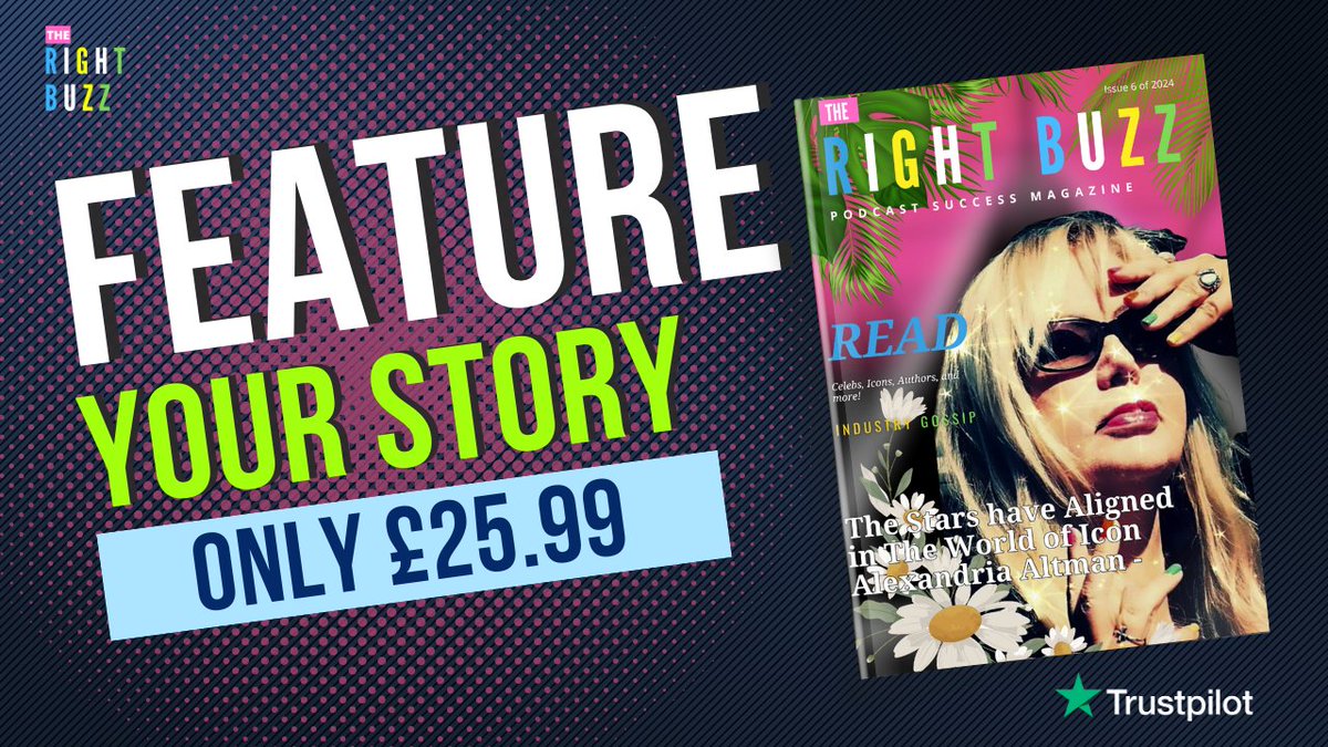 Tell your story today. Increased Visibility and Exposure, Credibility and Authority, Networking Opportunities, and more! therightbuzz.co.uk/magazines #Business
#Entrepreneur
#Startup
#Leadership
#Networking
#Marketing
#WritingCommunity 
#writerscommunity