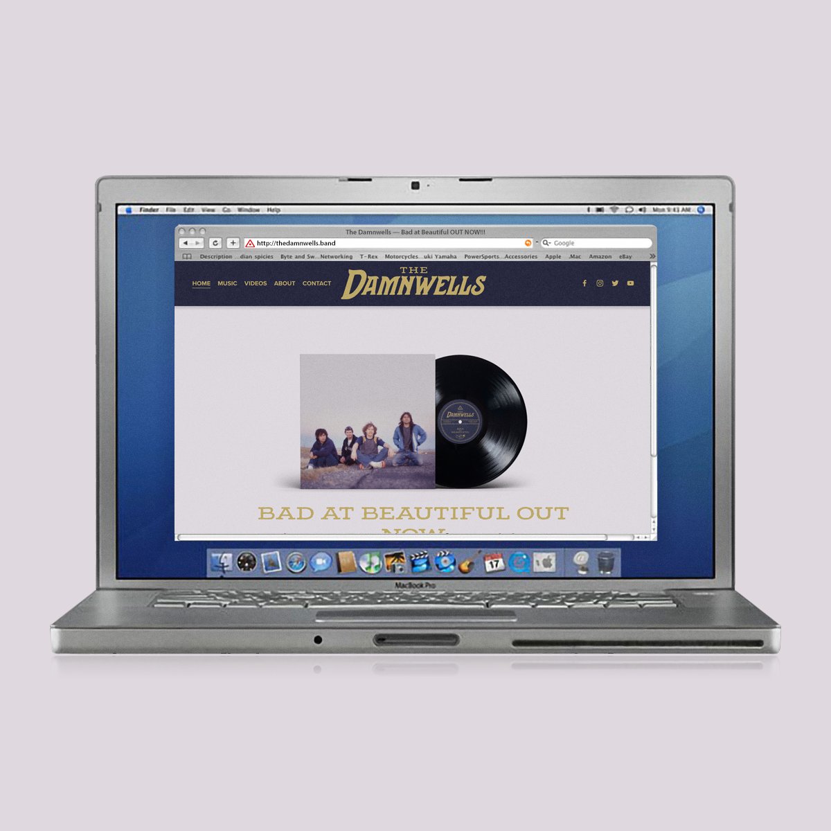 💻 NEW WEBSITE LIVE 💻 Our brand-new website is up and running, packed with all the info you’ve been waiting for! Stay tuned for upcoming merch drops and album re-releases → thedamnwells.band #thedamnwells
