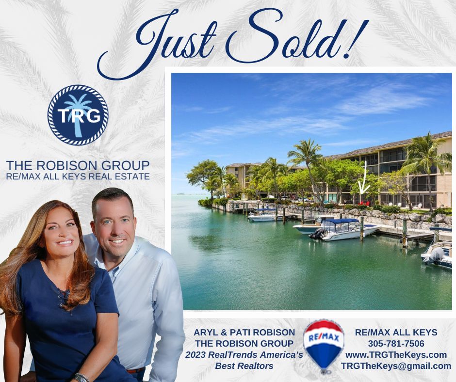 TheRobisonGroup's tweet image. 💥Just Sold!💥 Congratulations to our Sellers &amp;amp; our Buyers! 
📍 Buttonwood Bay #W4, Key Largo, FL 
💲 $1,090,000
🔹️ 2 Bed | 2 Bath w/ 36 ft Boat Slip
TRGTheKeys.com
#floridakeysrealestate, #keylargorealestate #islamorada, #keylargo #tavernier #floridakeys