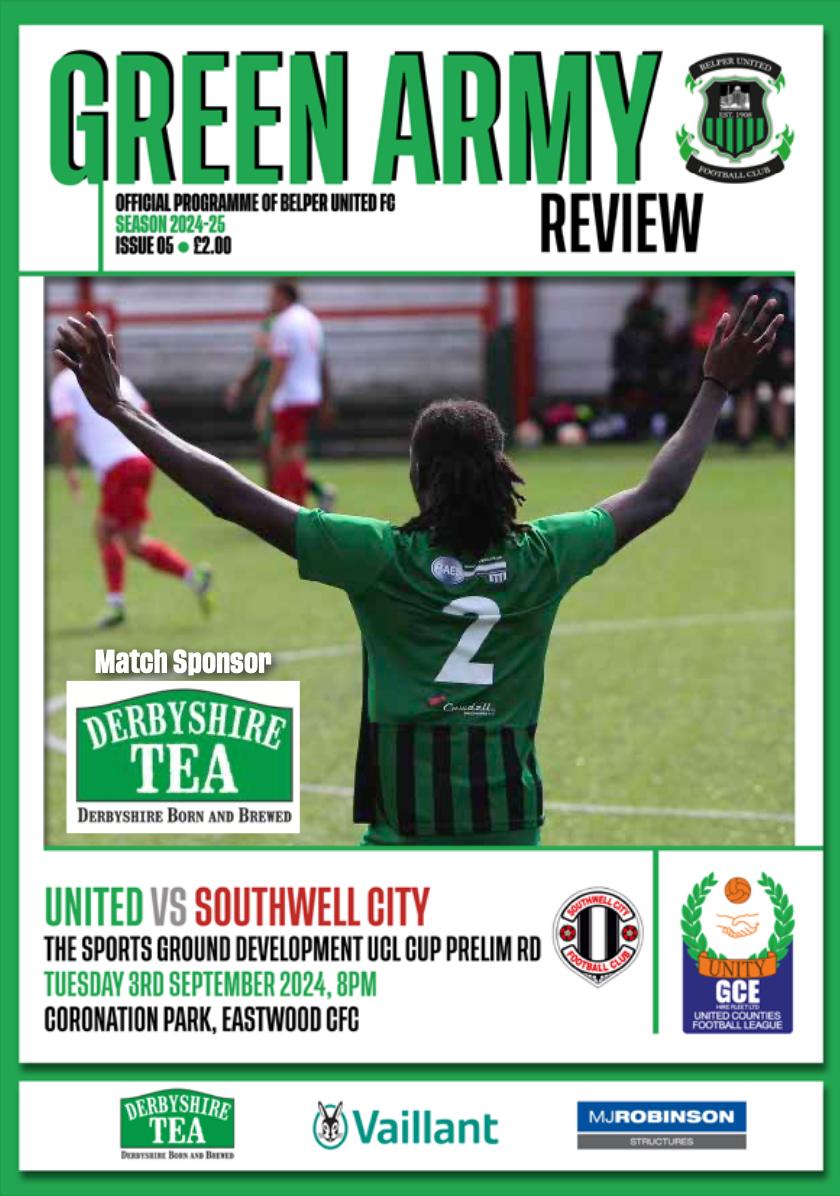 NEXT UP: It's time for UCL Cup action as we welcome Division One side <a href="/southwellcityfc/">Southwell City FC</a> to Coronation Park!

🗓Tuesday 3rd September

🕛20:00

💵Adults: £7 
Concessions/Youth: £5 
U16: FOC 

📔£2 
#GreenArmy 

<a href="/NonLeagueCrowd/">Non League Crowds</a>
<a href="/NottsDerbyFBall/">Nottinghamshire & Derbyshire Football</a>
<a href="/NLprogs/">Non-League Programmes</a>