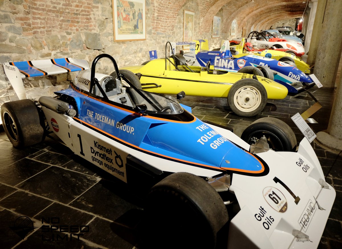 NoSpeedLimit_it's tweet image. #formulafriday #motorsport #racecar #vintagecar #Toleman #circuitspafrancorchamps #spafrancorchamps #24hrsspafrancorchamps #MuséeduCircuitdeSpaFrancorchamps