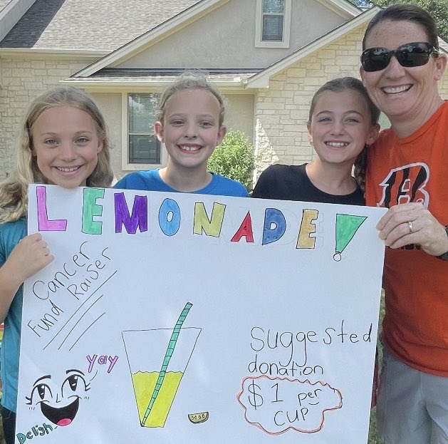 Megan Stevenson (@coachstevenson) on Twitter photo 🍋These sweet kiddos <a href="/ElementaryFord/">FordElementary</a> made nearly $100 at the first lemonade stand of the month to support <a href="/AlexsLemonade/">Alex's Lemonade Stand Foundation</a> !!! 🎗️#TEAMBRIX 🍋These sweet kiddos <a href="/ElementaryFord/">FordElementary</a> made nearly $100 at the first lemonade stand of the month to support <a href="/AlexsLemonade/">Alex's Lemonade Stand Foundation</a> !!! 🎗️#TEAMBRIX