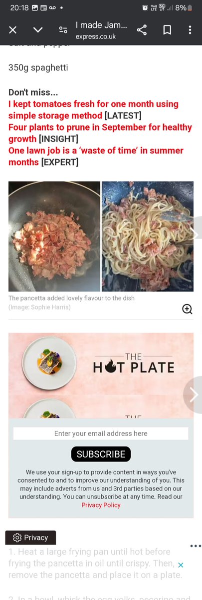 Trying to read a recipe from <a href="/Daily_Express/">Daily Express</a> 🤣🤣🤣 are you f-ing joking