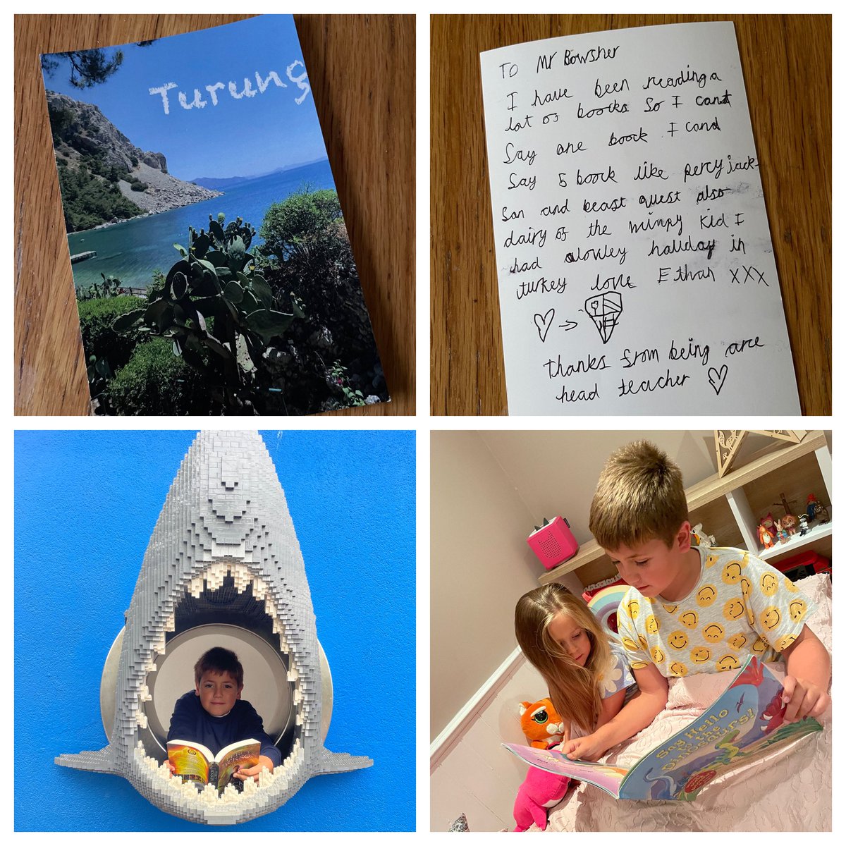 RachelChambers5's tweet photo. @LarchwoodPS summer reading challenge completed for Ethan (6H). Lots of good books completed and enjoyed! https://t.co/2qSRSbIHEC