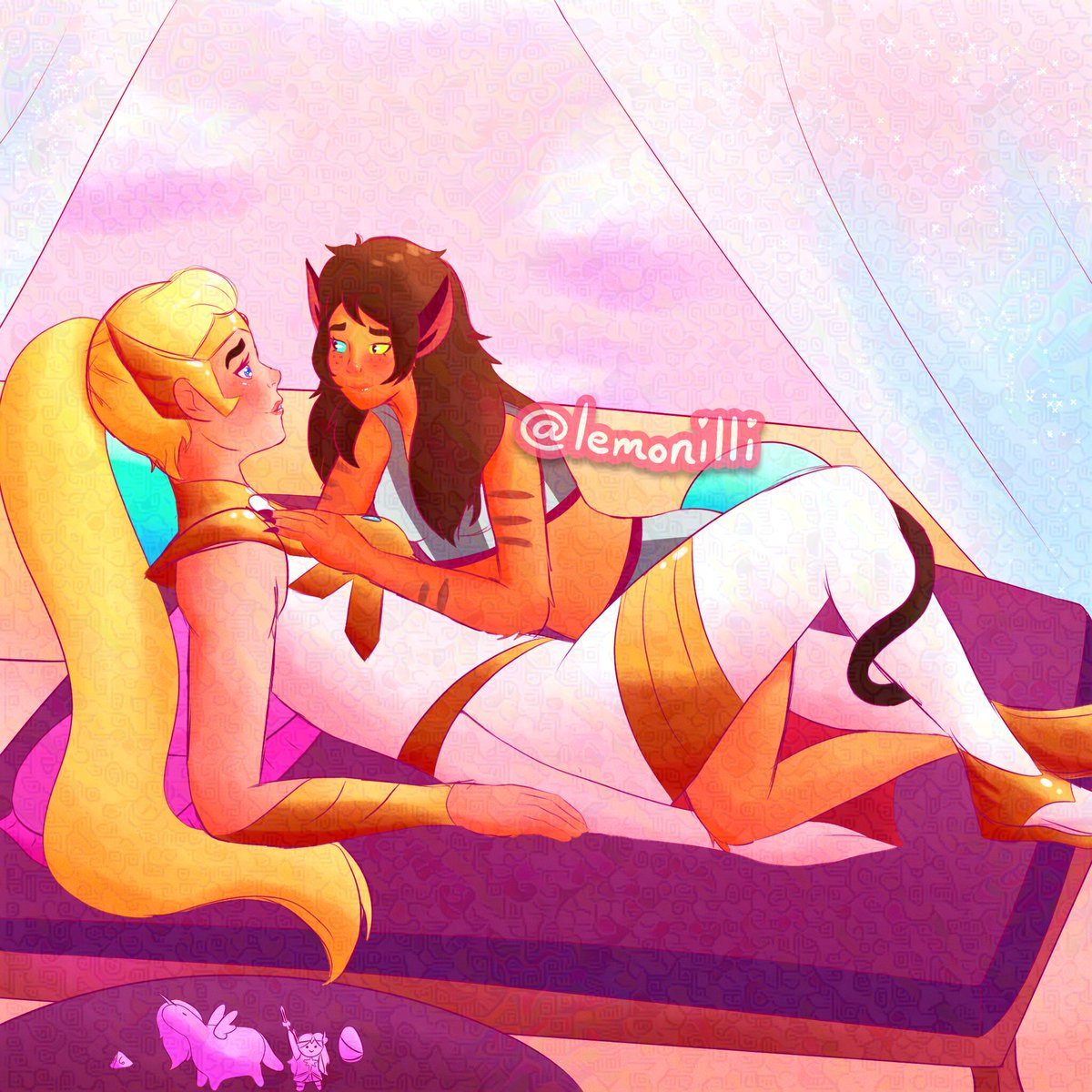 lemonilli's tweet image. them 💛 #catradora #spop #shera