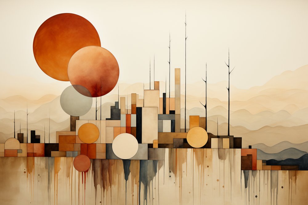 NeoNebulaArt's tweet image. #aiart #bohoart #cityscape #abstractart #aiartist