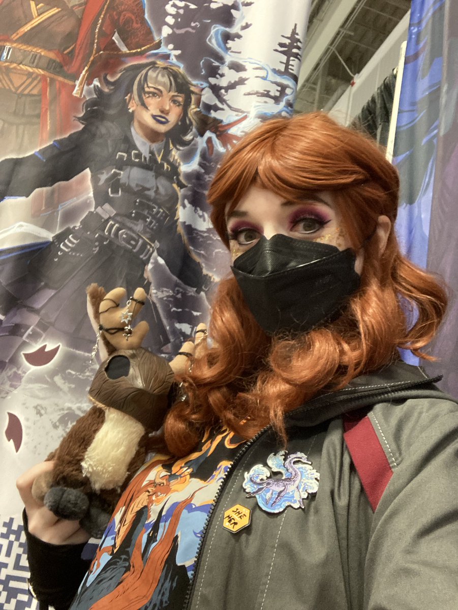 Hey Adventurers~! It’s been such a fun time in Seattle this weekend. Come see us if you haven’t made it by the booth to say hi, maybe there’s a cryptid pin who’d like to go home with you! 👀✨🍂🍁

#paxwest #paxwest2024 #seattle #day4 #tabletoprpgs #thestorytellersquad