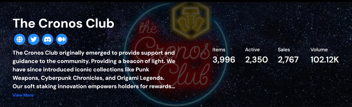 🚨 #Giveaway Alert🚨

The Cronos Club reached 100k CRO total volume on <a href="/EbisusBay/">Ebisu's Bay | GameFi - NFT Market - DEX</a> 🔥🚀

Thank you all for your awesomeness 😎

To celebrate > 1000 $FRTN to a lucky winner!
1. RT 🔁
2. Like ❤️
3. Tag 3 #crofam 

⏳48 hours

app.ebisusbay.com/brands/the-cro…