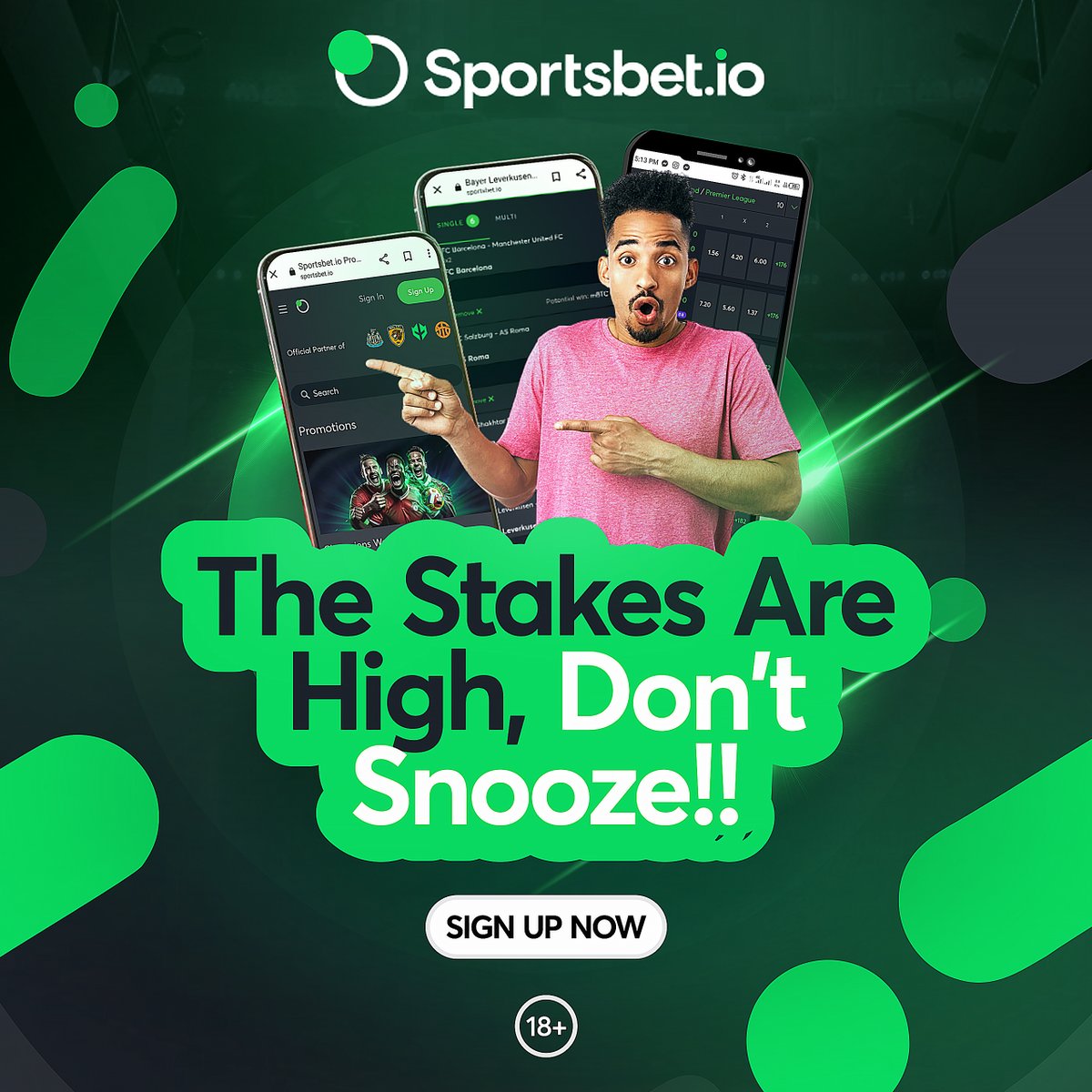 winnerbet7's tweet photo. 🚨 Don’t snooze! 🚨 This week’s matches are heating up with amazing odds at @sportsbetio! ⚽️🔥
Ready to score big? Get in on the action now and make your predictions count! 🏆💰
🔗 Bet now: https://t.co/JDGBhQbMOT
#Sportsbetio #EPL #FootballBetting #AmazingOdds #BetAndWin https://t.co/f2Zu7op1KS