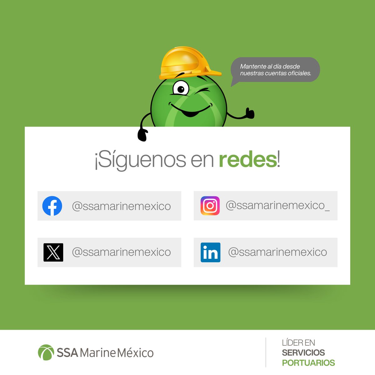Se parte de la comunidad de @ssamarinemexico, sigue nuestras redes oficiales y no te pierdas de las últimas noticias y actualizaciones 🙌🏻.
