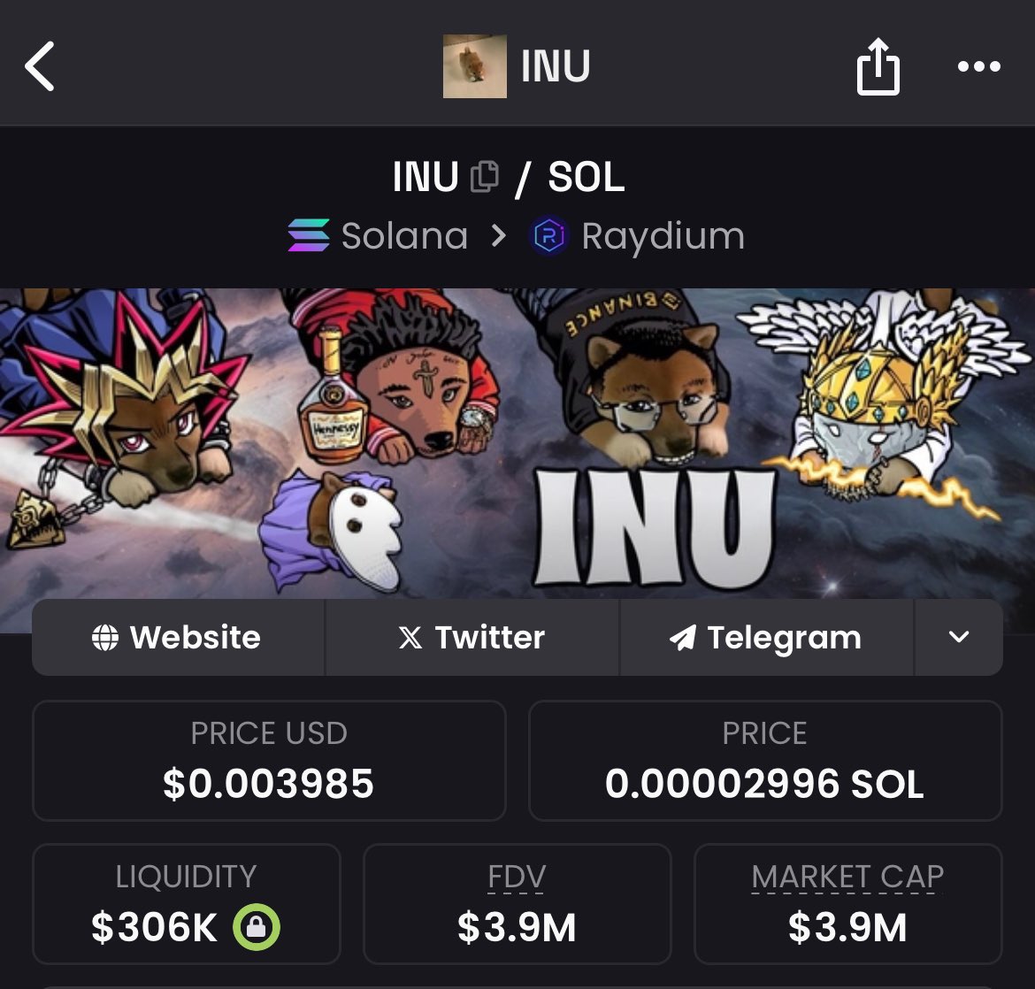 daumenxyz's tweet photo. Still no word on the timeline from your KOLs man

They’ll get you on some other sh*t ye

Go ape 100M ticker for a 1.5x instead 🤝

$INU goes with or without you 

I won’t stop sharing I’m sorry https://t.co/DN7byPSwUU