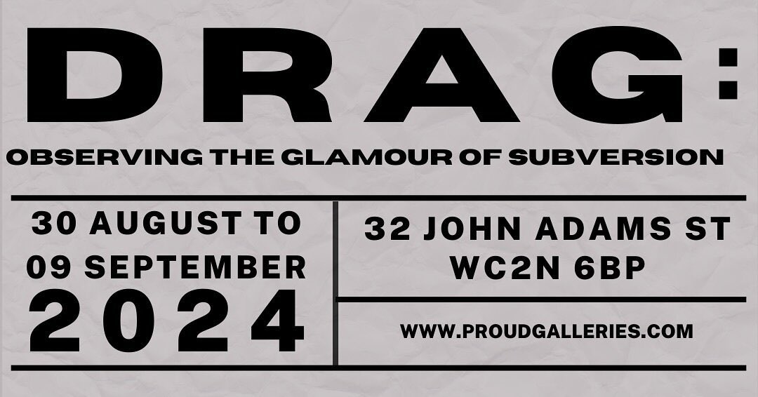 🎭 PREVIEW 🎭

London's iconic Proud Galleries in Charing Cross is currently dazzling visitors with its latest exhibition, "DRAG: Observing the Glamour of Subversion". 

We popped by to visit the exhibition on its opening last week.

westendbestfriend.co.uk/news/preview-d…