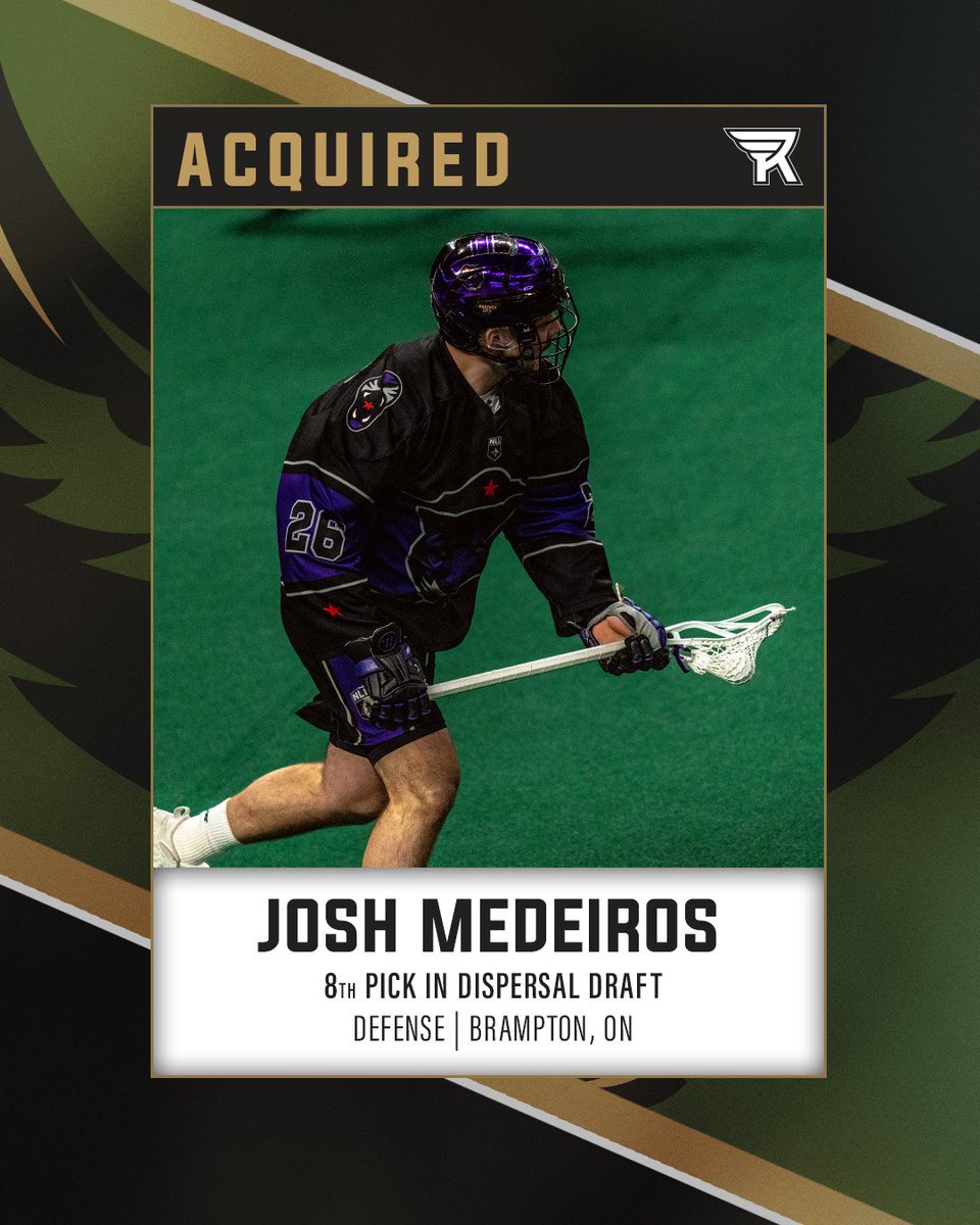 RocKnighthawks's tweet image. ICYMI: We acquired Josh Medeiros and Mike Sisselberger in this morning&apos;s @NLL Dispersal Draft!

Welcome to the 585, boys 🤝

🔗 DETAILS | bit.ly/3ANwYPj