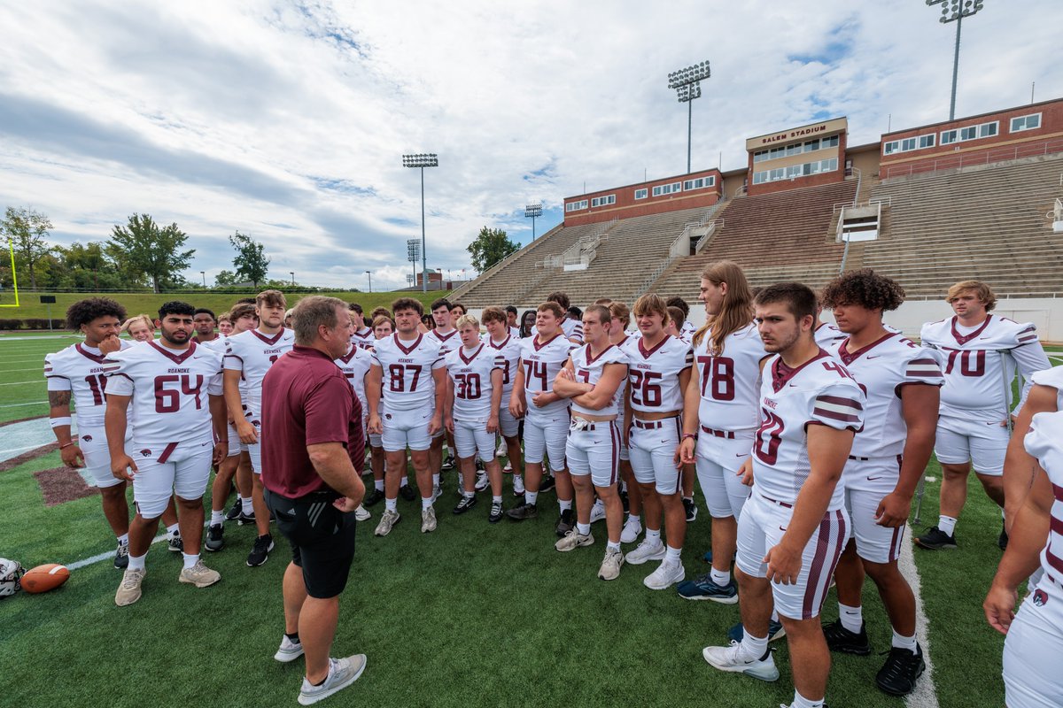 GAME DAY for football is 9/8. Admission and parking are free. Tailgaters are welcome. There's a clear bag policy. Free shuttle to the stadium from campus for F/S/S.  More info: roanokemaroons.com/sports/2024/8/… 

 <a href="/rcmaroons/">Roanoke Maroons</a>