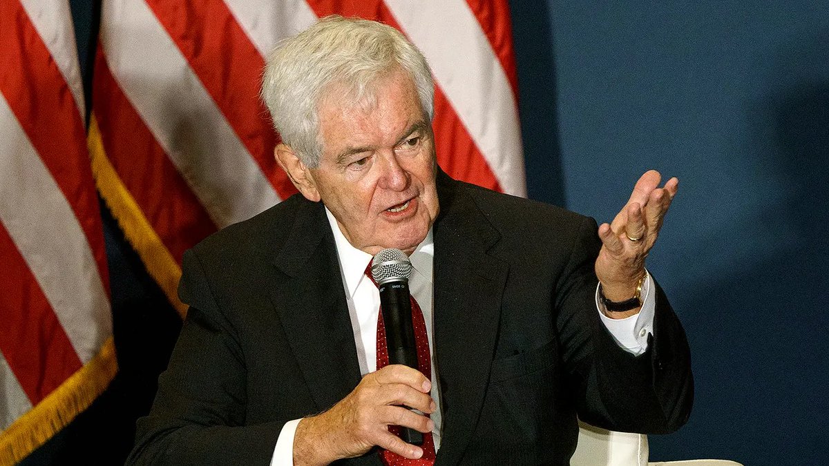 wakeupusa's tweet photo. 🚨Newt Gingrich says Every Muslim in US who believes in Sharia Law "should be deported" from America

Do you agree?
Yes or No https://t.co/JhM1QshDqK