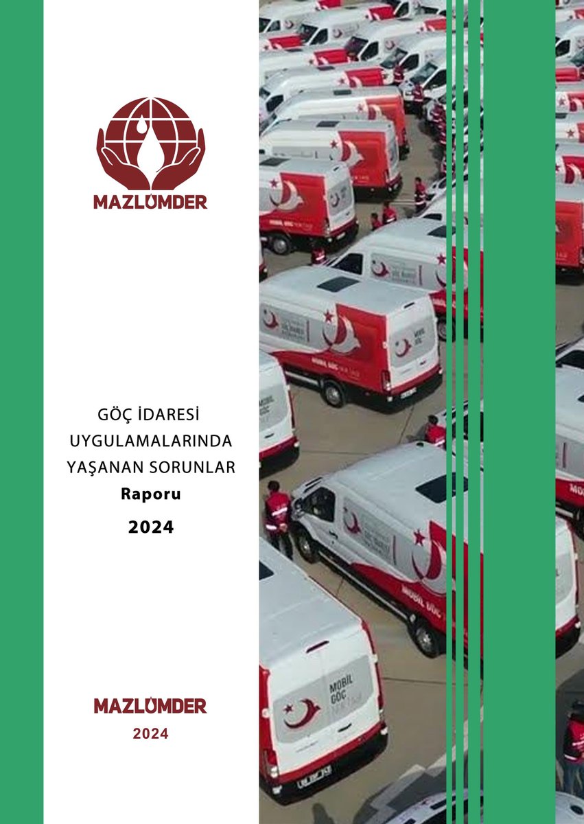 📢 MAZLUMDER Göç İdaresi Uygulamaları Raporu Yayında! 📢

Son yıllarda artan göç hareketleri, hem ulusal hem de uluslararası düzeyde önemli sorunları da beraberinde getirdi. MAZLUMDER olarak, Türkiye'deki göçmenlerin karşılaştığı zorlukları ve Göç İdaresi uygulamalarındaki