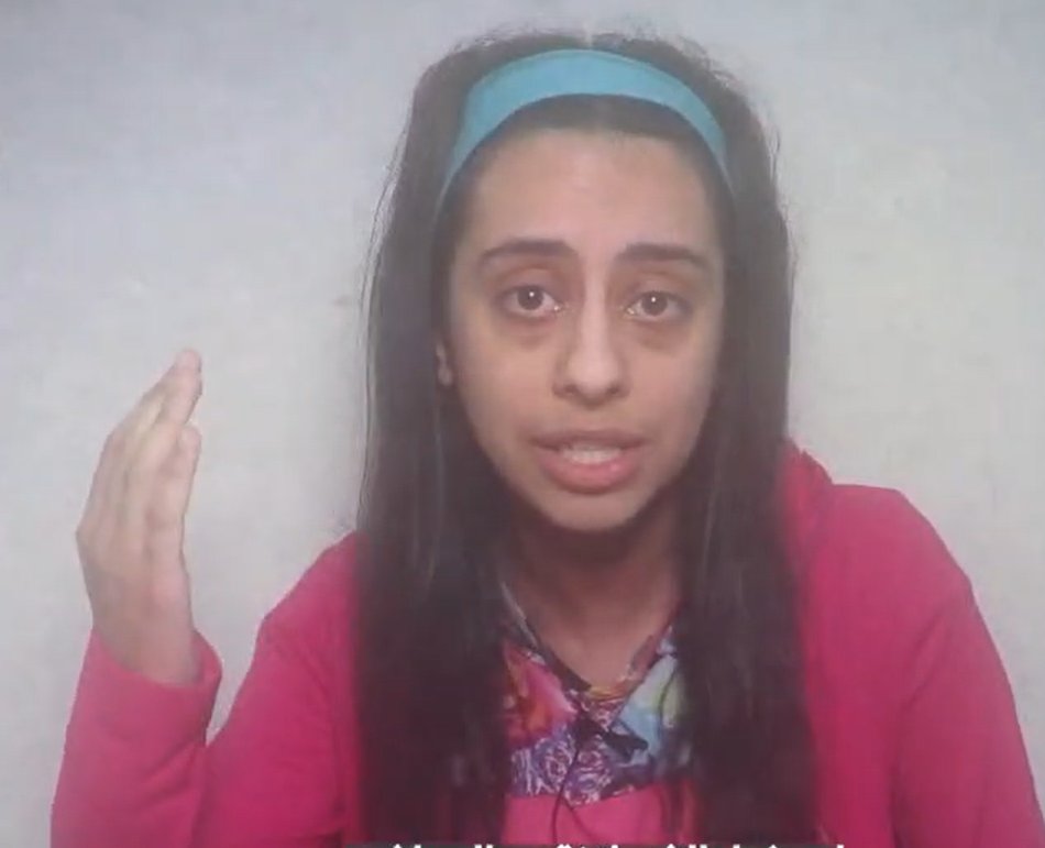 The Hamas jihadi psychopaths have released a video of murdered hostage Eden Yerushalmi.

I won't amplify their propaganda by posting the video, but I will share a screenshot so you can see the torture and torment that Eden endured for almost a year before she was barbarically