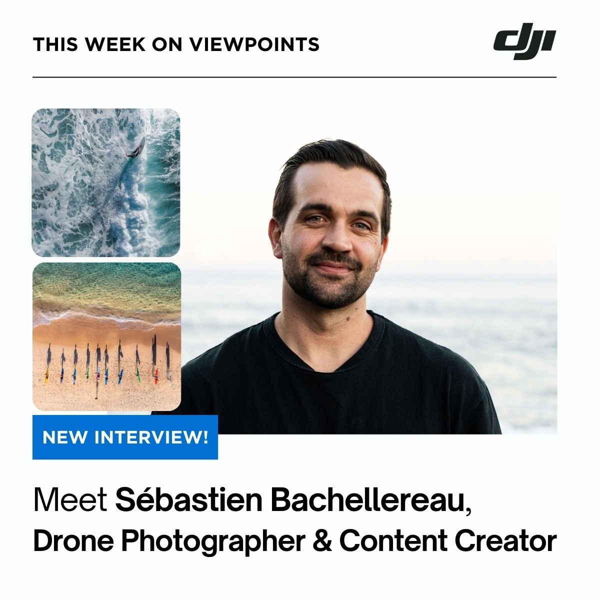 For <a href="/sbdronesessions/">Sebastien Bachellereau</a>, the ocean fuels creativity. As a photographer, he captures stunning seascapes in Australia, offering a unique perspective. Check out our interview with the #DecadeWithDJI finalist for his ocean insights and photography tips 👉 brnw.ch/21wMhGc