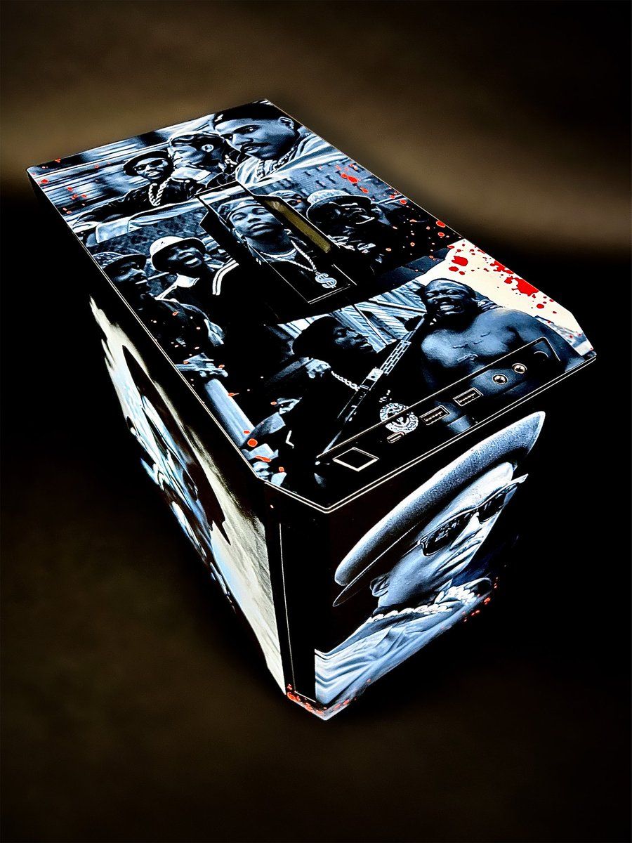 Channeling that Nino Brown vibe with this custom gaming PC for <a href="/qdiggs6/">Nino</a> 💼💻 A rig that’s as powerful and smooth as Nino himself, perfect for those who play to win. What classic movie character would you put on your dream build? 🎮✨ 

#hbcustoms #gamingpc #pcgamer #newjackcity