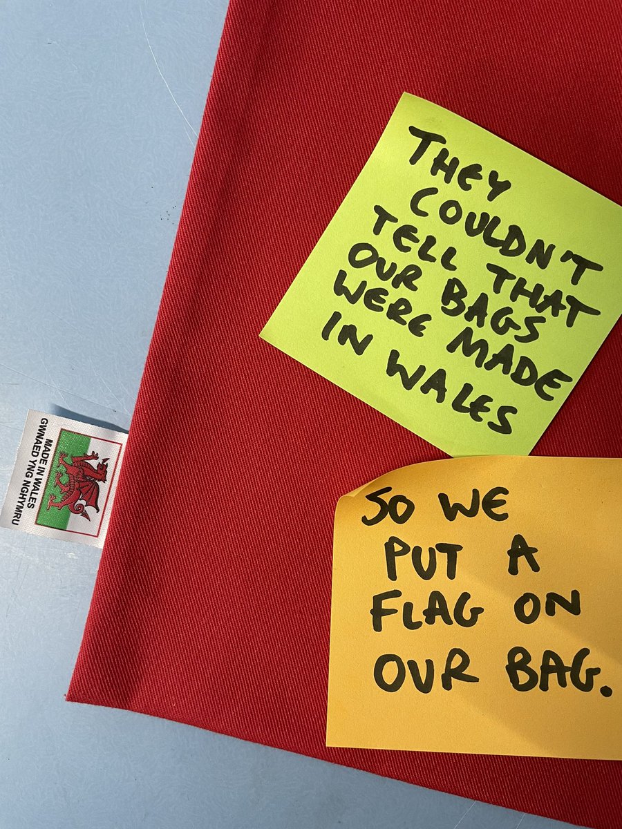 We make Bags in Wales 🏴󠁧󠁢󠁷󠁬󠁳󠁿🧵🪡 Colours of Cymru Collection is out 5/9/24