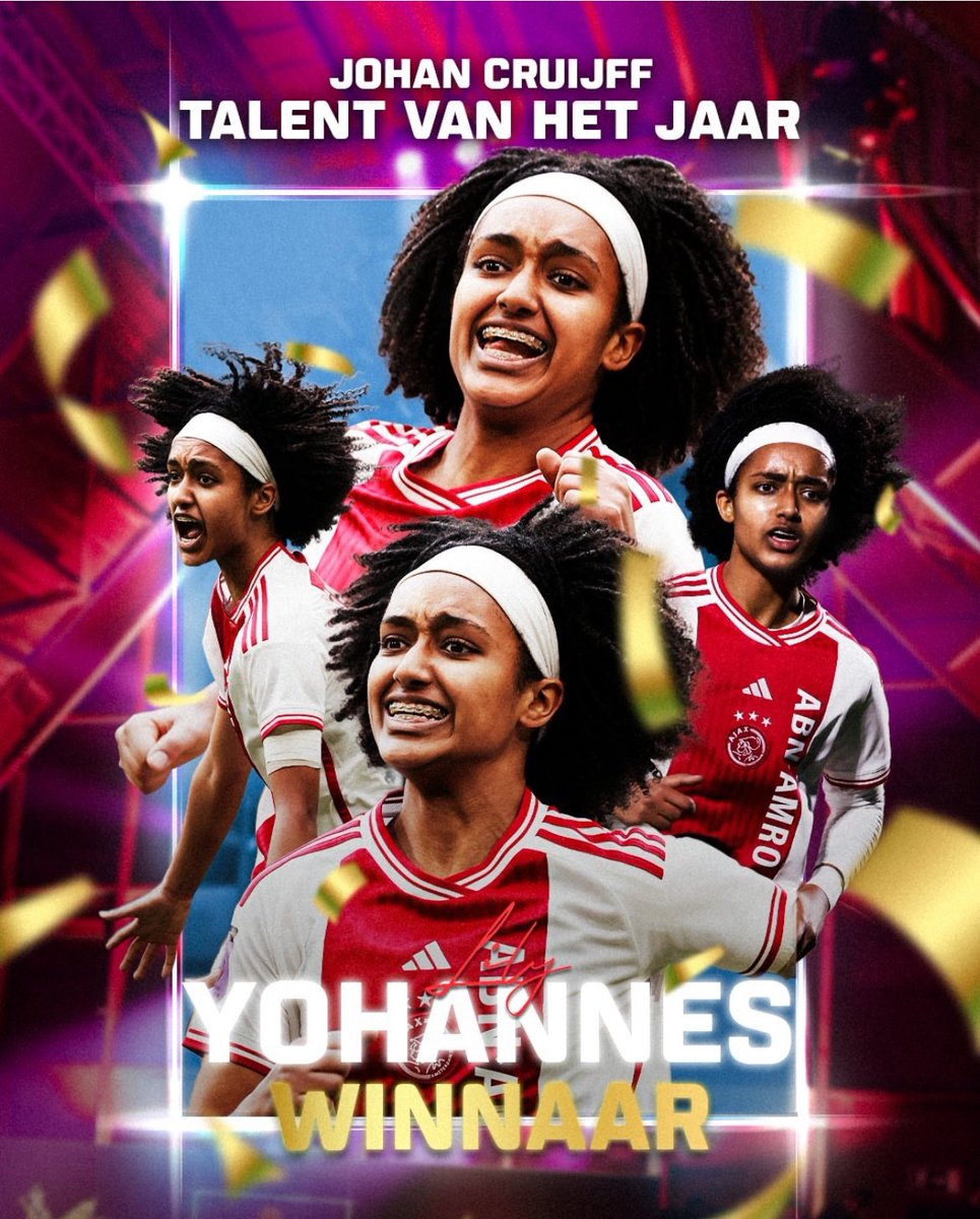DMVSoccer96's tweet image. Congrats to local @LilyYohannes10 on being awarded the Johan Cruyff talent of the year award over in the Netherlands 👏 

The award is given out annually to the top under 21 player in the Dutch league ⭐️