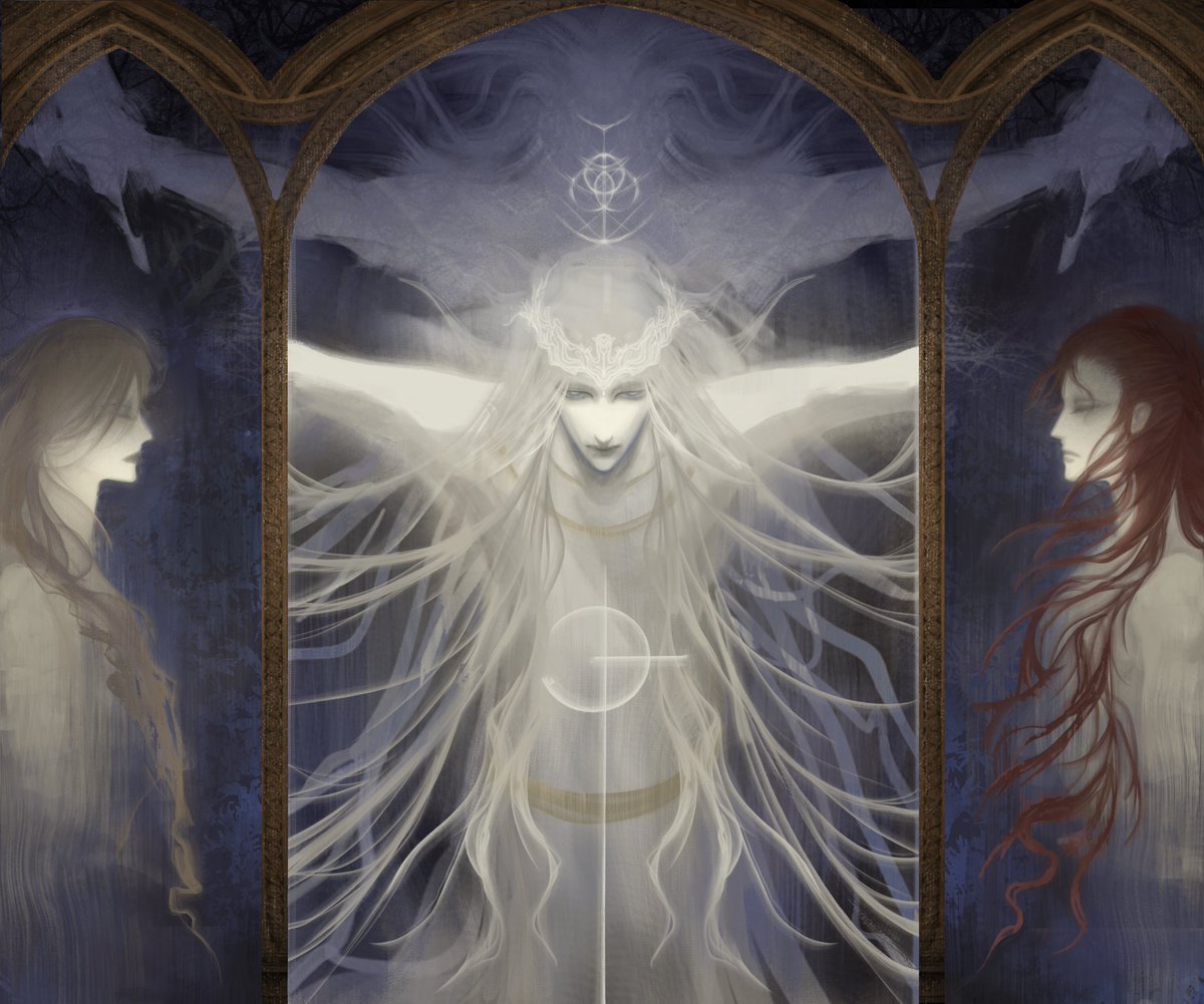 ellphael's tweet photo. Miquella’s Age of Compassion 
#39ERDTREE #ELDENRING https://t.co/0z8Nu28vN4